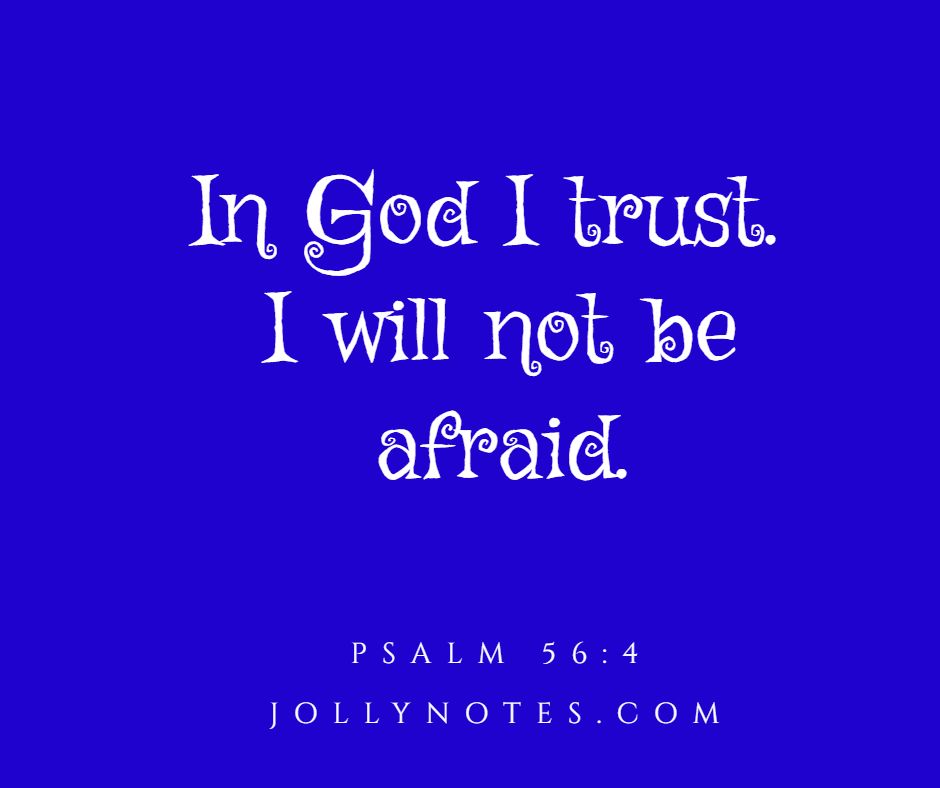 In God I Trust.